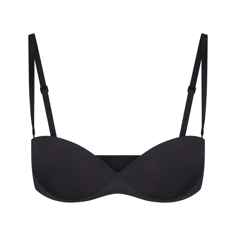 Skims Fits Everybody Strapless Bra - Onyx Black - NWT - 38DD